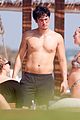 charles melton goes shirtless while vacationing with friends 01