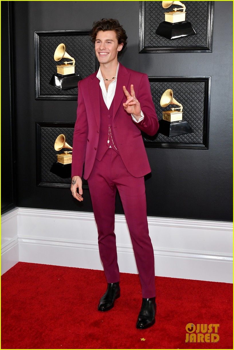 shawn mendes looks incredibly suave at grammys 03