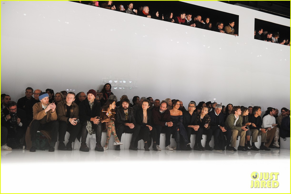 cody simpson dylan sprouse barbara palvin sit front row at fendi milan fashion show 94
