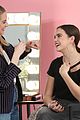 bailee madison serves as model for makeup artist pals masterclass 11