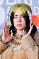 billie eilish matches her nails to her burberry outfit at brit awards 2020 20