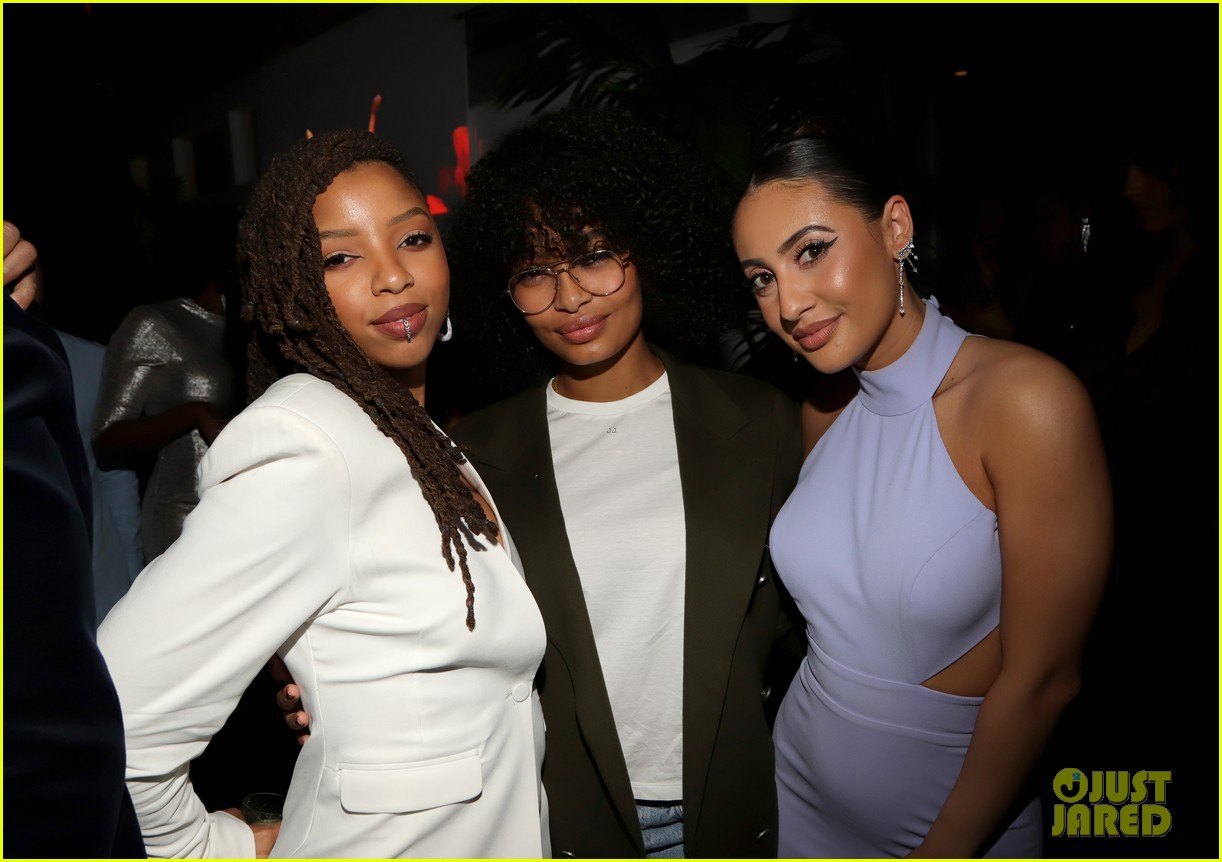 jenna ortega and grownish cast attend naacp image awards after party 02