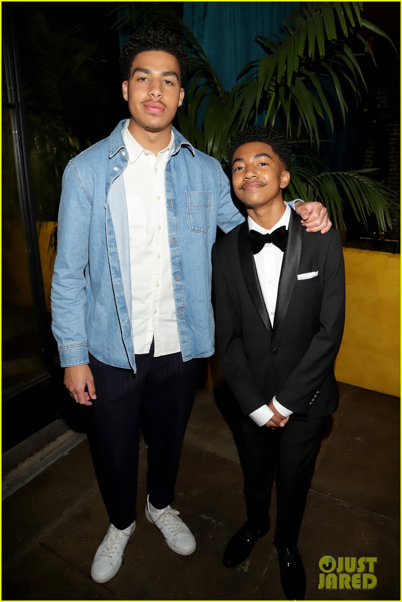 jenna ortega and grownish cast attend naacp image awards after party 04