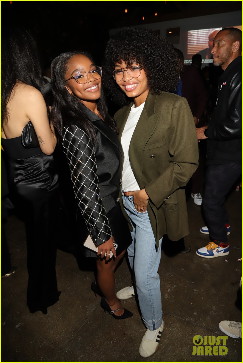 jenna ortega and grownish cast attend naacp image awards after party 05