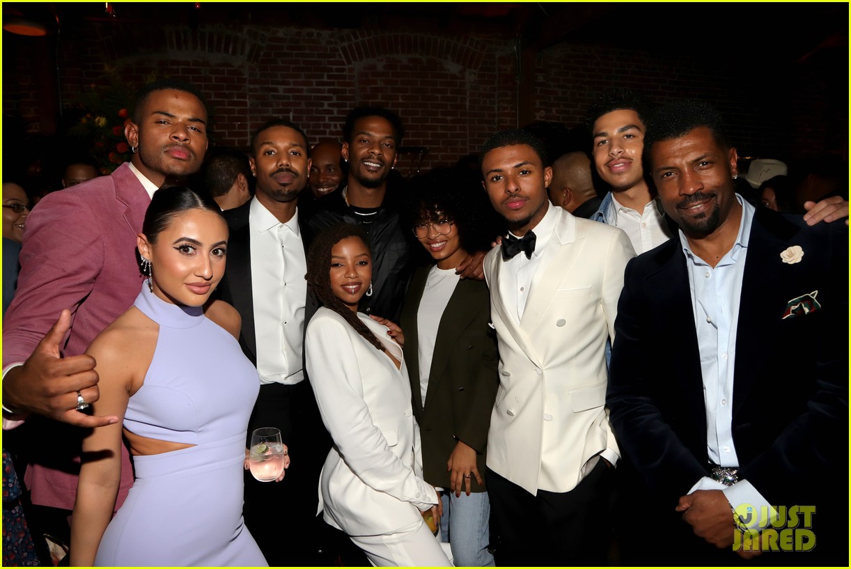 jenna ortega and grownish cast attend naacp image awards after party 10