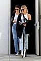 kendall jenner hailey bieber buddy up while shopping 05