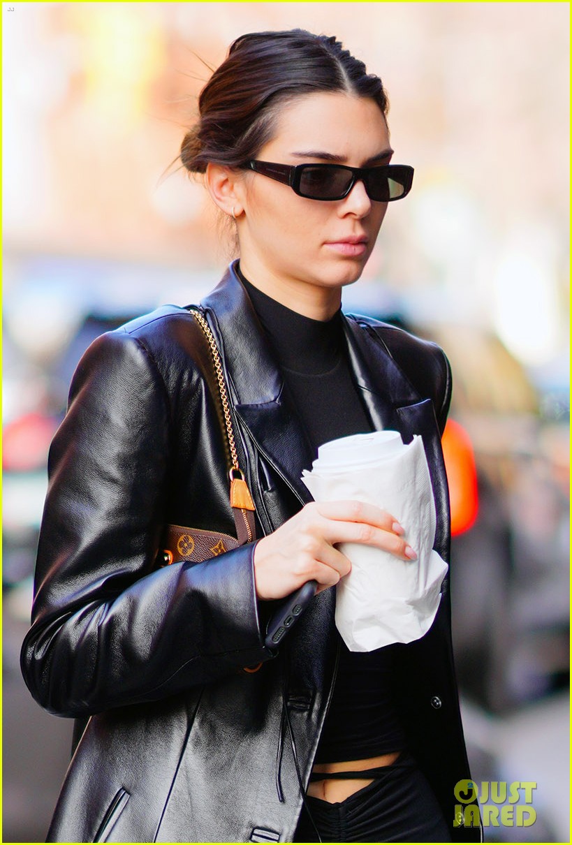 kendall jenner rocks matrix inspired outfit for lunch 02