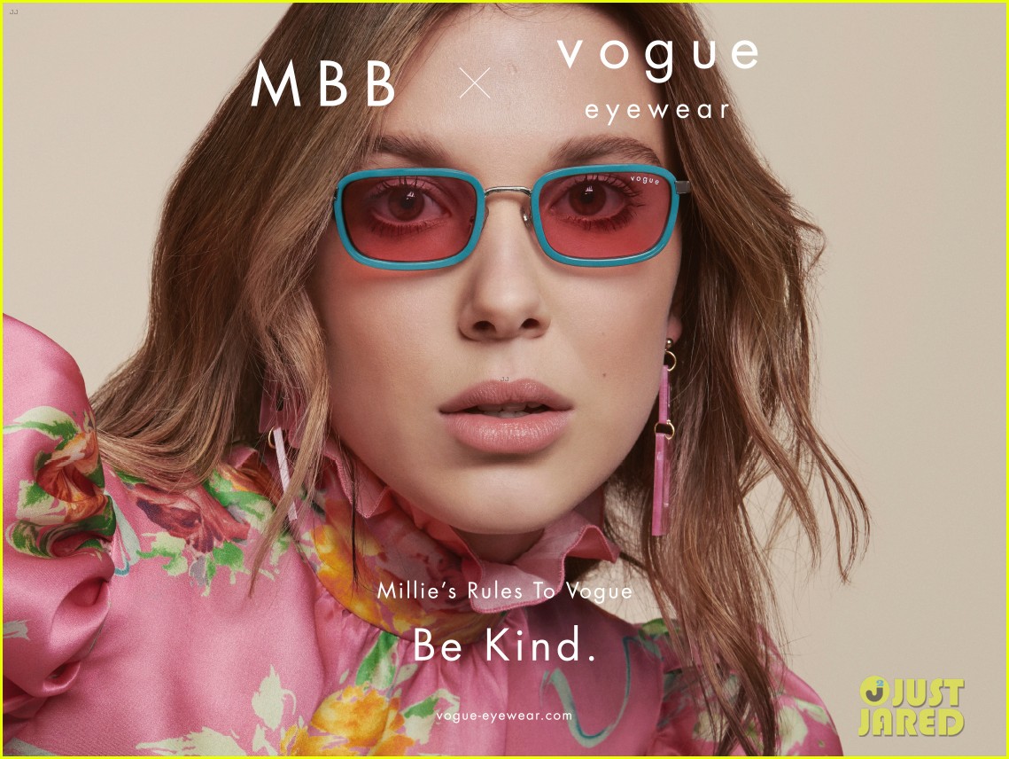 millie bobby brown launches vogue eyewear collaboration 04
