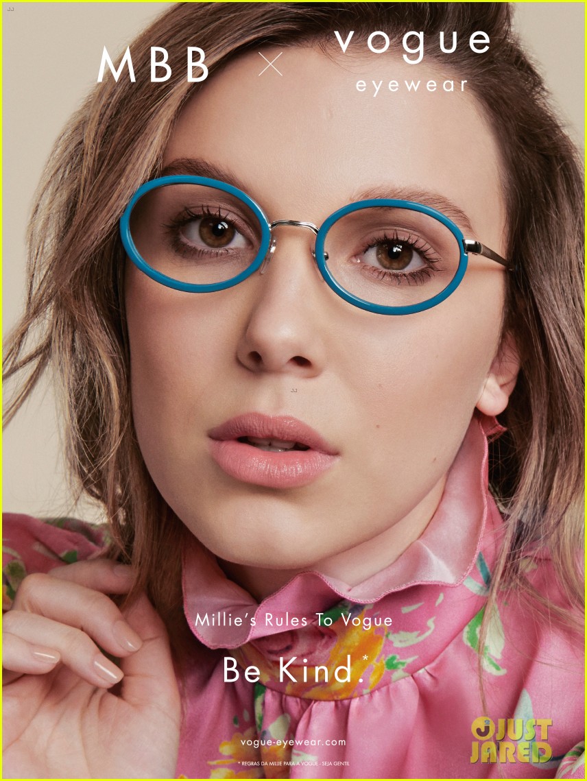 millie bobby brown launches vogue eyewear collaboration 09