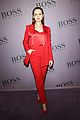 madelaine petsch surrounds herself with friends at boss fashion show in milan 11