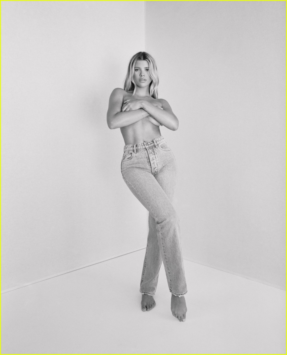 sofia richie topless for rollas campaign 07
