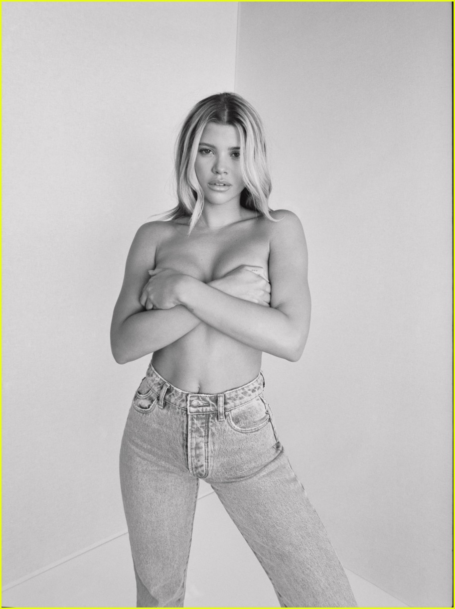 sofia richie topless for rollas campaign 08