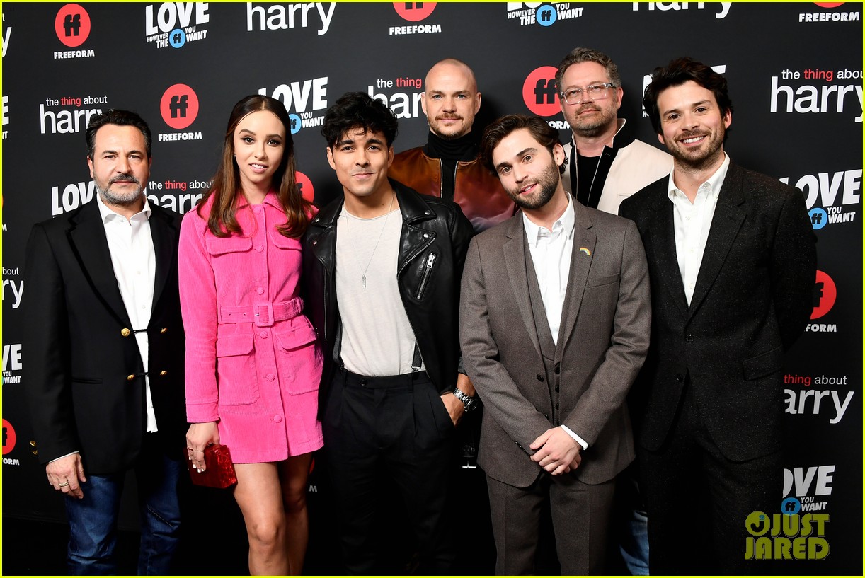 good trouble cast support ep peter paige at the thing about harry premiere 11