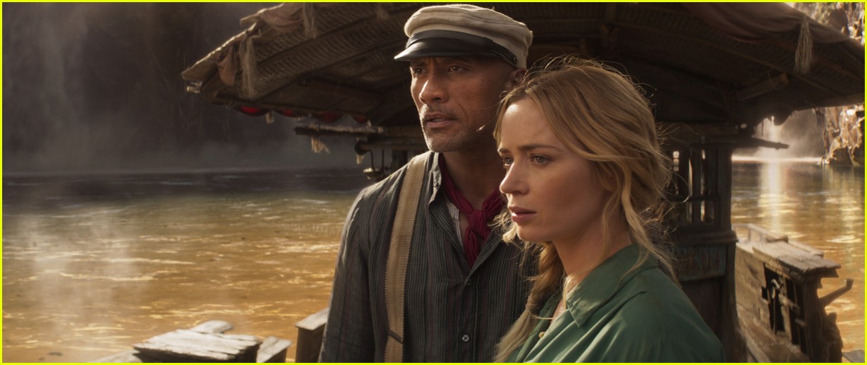 dwayne johnson emily blunt show off some of the jungle cruise comedy in new trailer 03