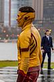 keiynan lonsdale suits up as kid flash again on the flash 11