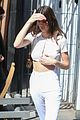 kendall jenner bares her midriff out to lunch in weho 05
