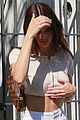 kendall jenner bares her midriff out to lunch in weho 06
