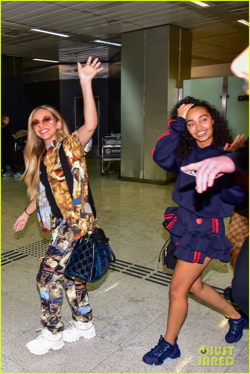 little mix touches down in brazil without perrie edwards 02