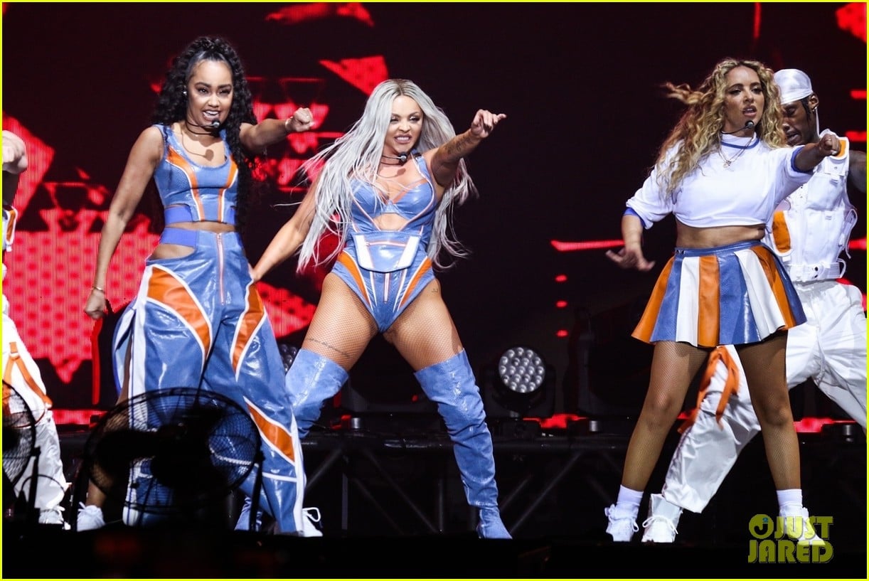 little mix performs without perry in brazil 01