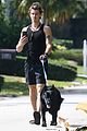 shawn mendes takes dog for a walk 05