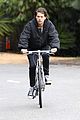 cole sprouse goes for bike ride in hollywood hills 01