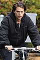 cole sprouse goes for bike ride in hollywood hills 02