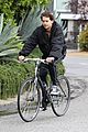cole sprouse goes for bike ride in hollywood hills 03
