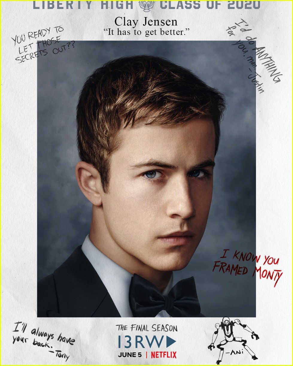 13 reasons why release new yearbook photo cast portraits 03