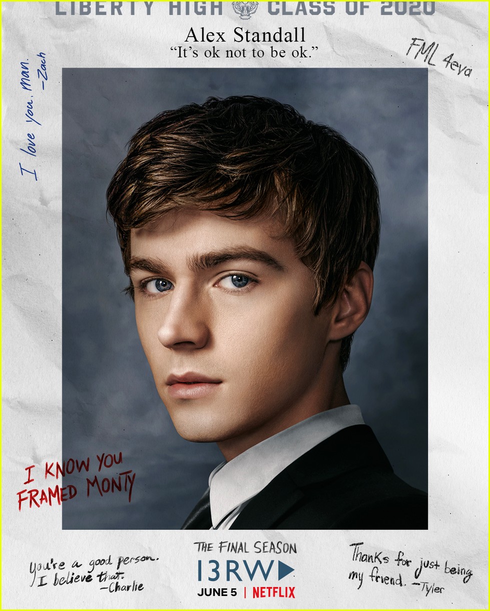 13 reasons why release new yearbook photo cast portraits 06