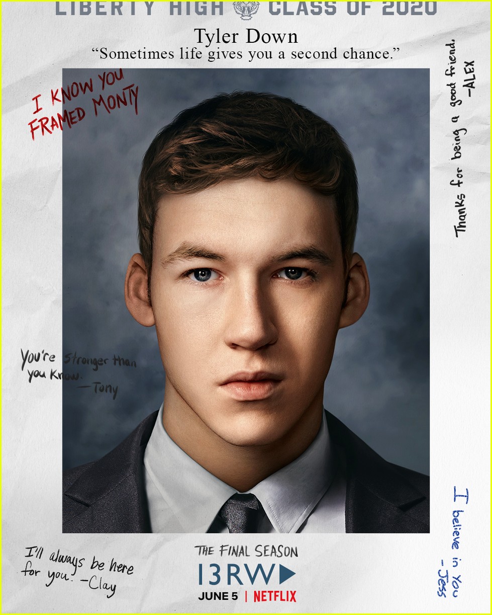 13 reasons why release new yearbook photo cast portraits 10