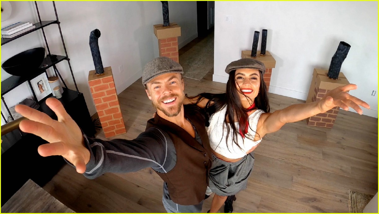 derek hough shares behind the scenes look at making disney family singalong 2 01