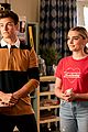 meg donnelly peyton meyer heading to prom on american housewife season finale 06