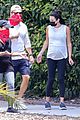 pregnant lea michele goes for hike with zandy reich mom 06
