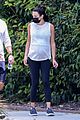 pregnant lea michele goes for hike with zandy reich mom 09