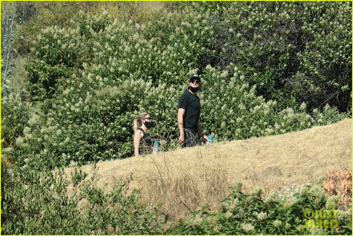 ashley benson g eazy hold hands hiking in the hills 30