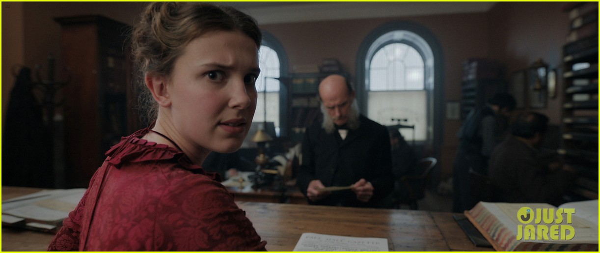 first look photos released of millie bobby brown in enola holmes 03