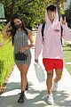 addison rae bryce hall grab lunch together in weho 04