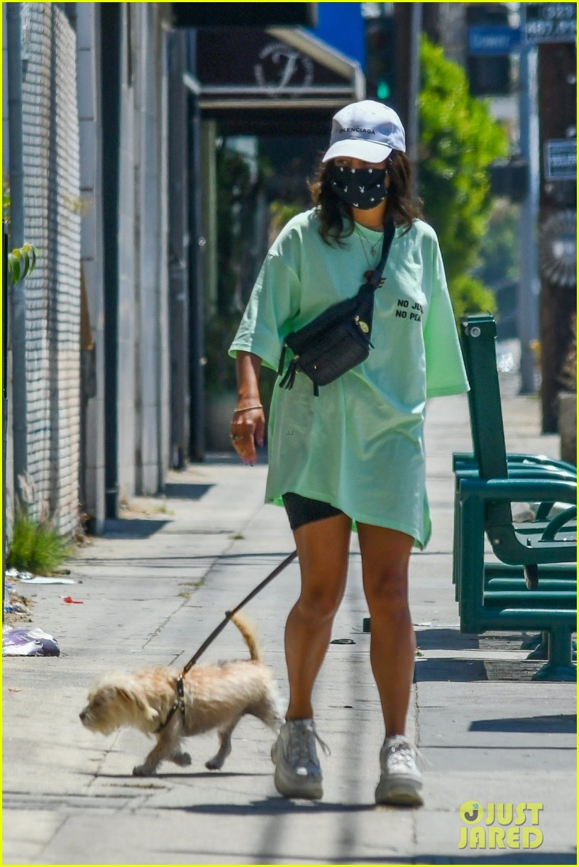 vanessa hudgens wears oversized t shirt during day out 03