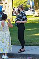 pregnant sophie turner at park with joe jonas family 78