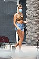 justin bieber hailey bieber temps checked arriving for project set 07