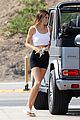kendall jenner flashes her midriff while out in malibu 05
