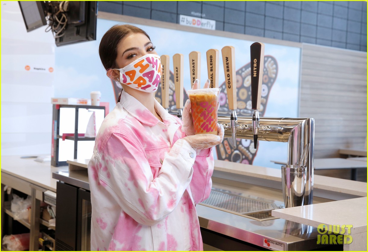 charli damelio gets her own dunkin donuts drink the charli 18