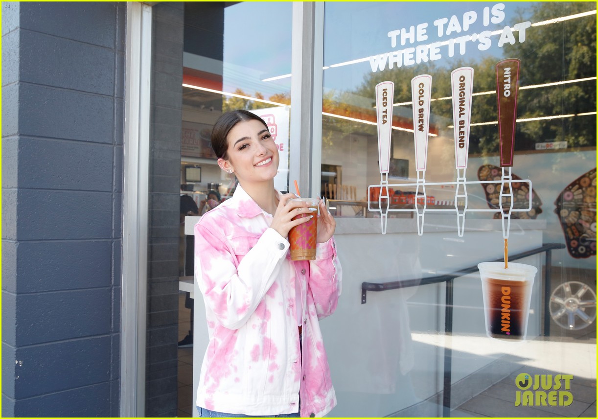 charli damelio gets her own dunkin donuts drink the charli 21