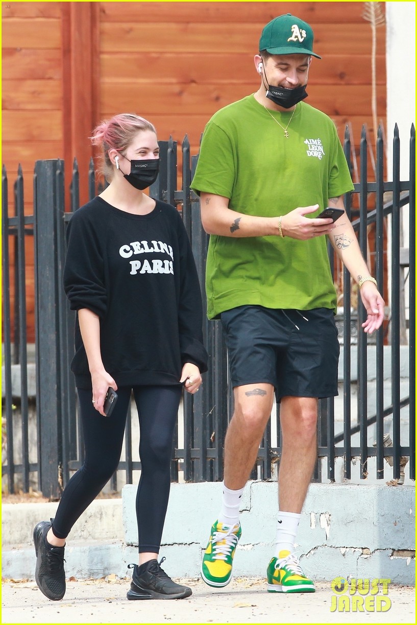 ashley benson g eazy out together 03