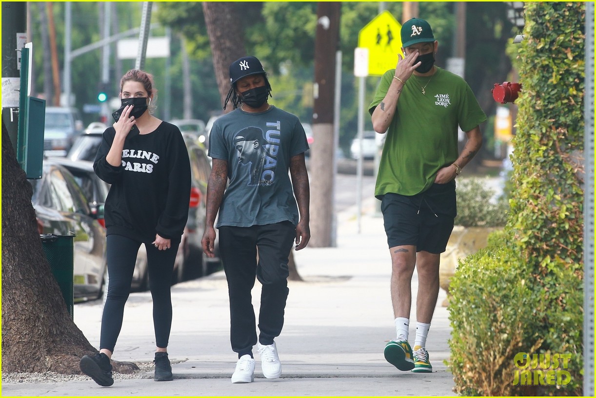 ashley benson g eazy out together 17