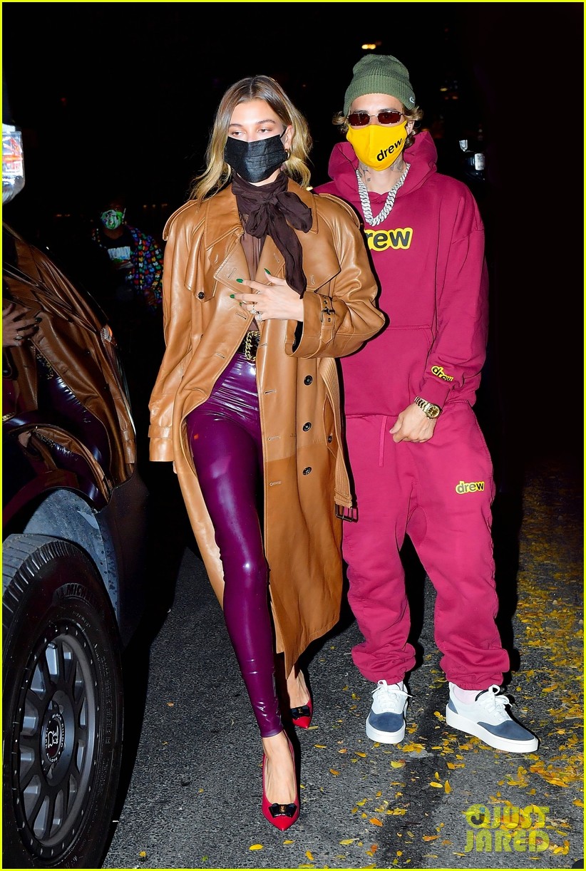 justin bieber hailey bieber out for dinner in nyc 10