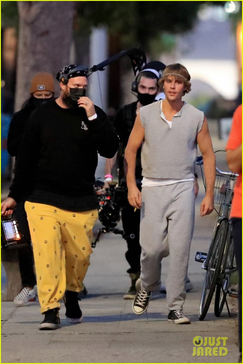 justin bieber covers his tattoos rocky new video 23