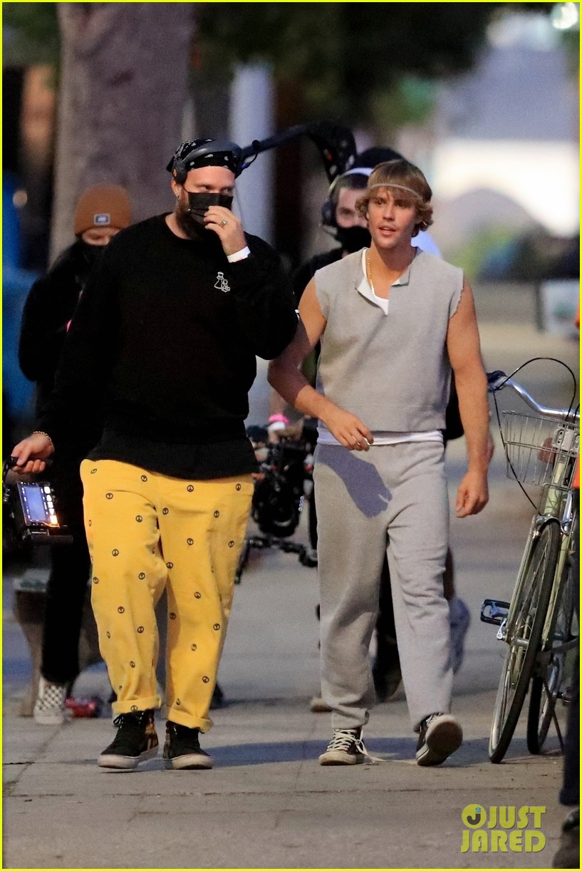 justin bieber covers his tattoos rocky new video 41