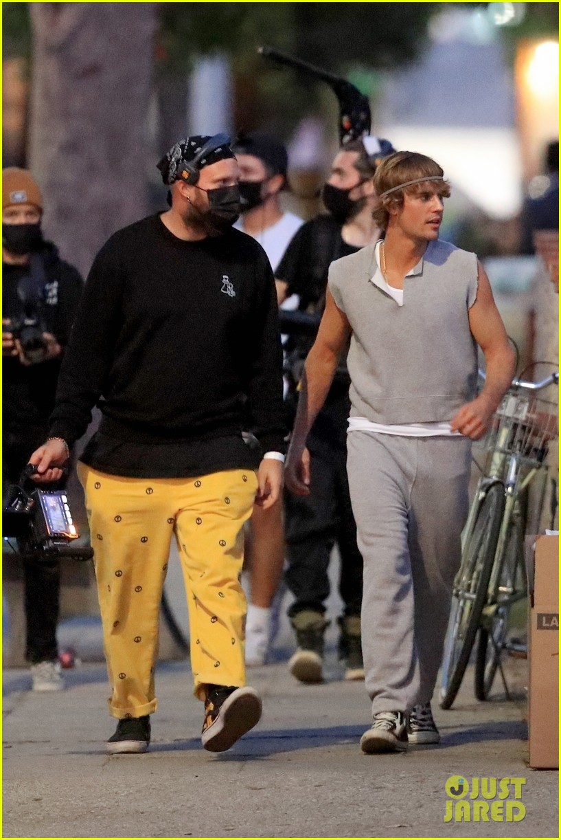 justin bieber covers his tattoos rocky new video 45