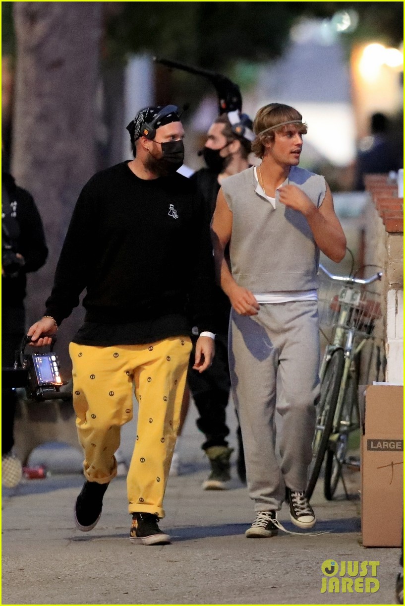 justin bieber covers his tattoos rocky new video 46